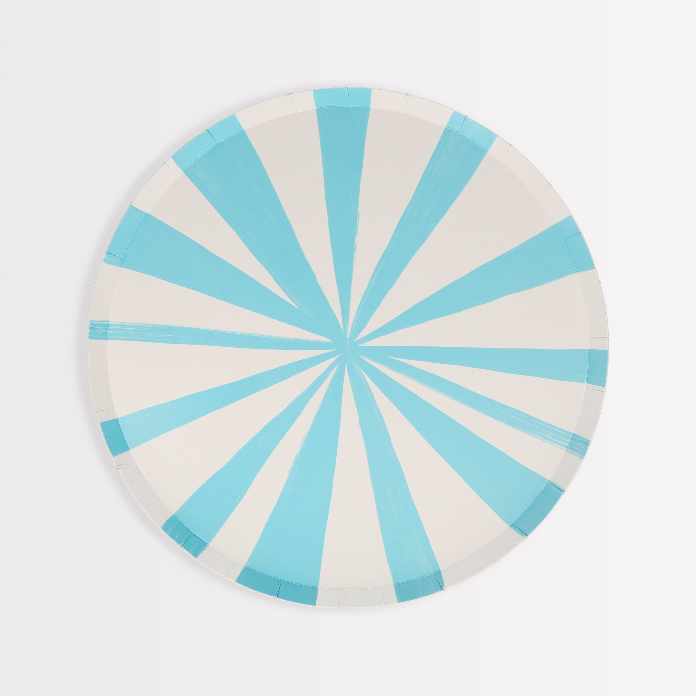 Our paper plates, with blue stripes, make wonderful birthday party plates, cocktail plates or side plates for a dinner party.