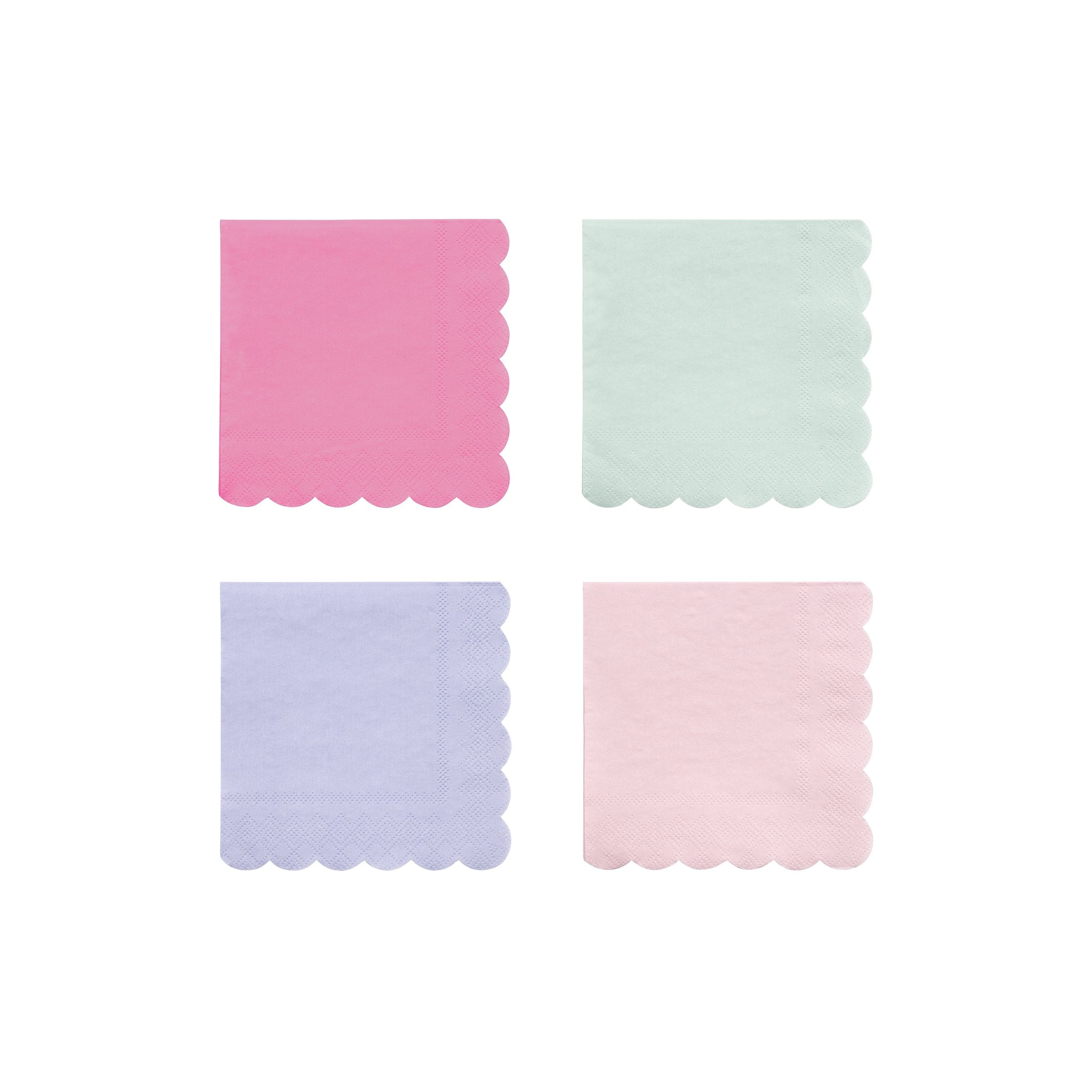 Small Multicolour Paper Napkins