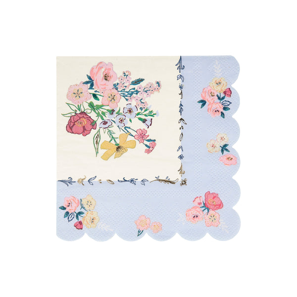 Our party napkins, with beautiful flowers, are ideal for a garden party or picnic. Image7