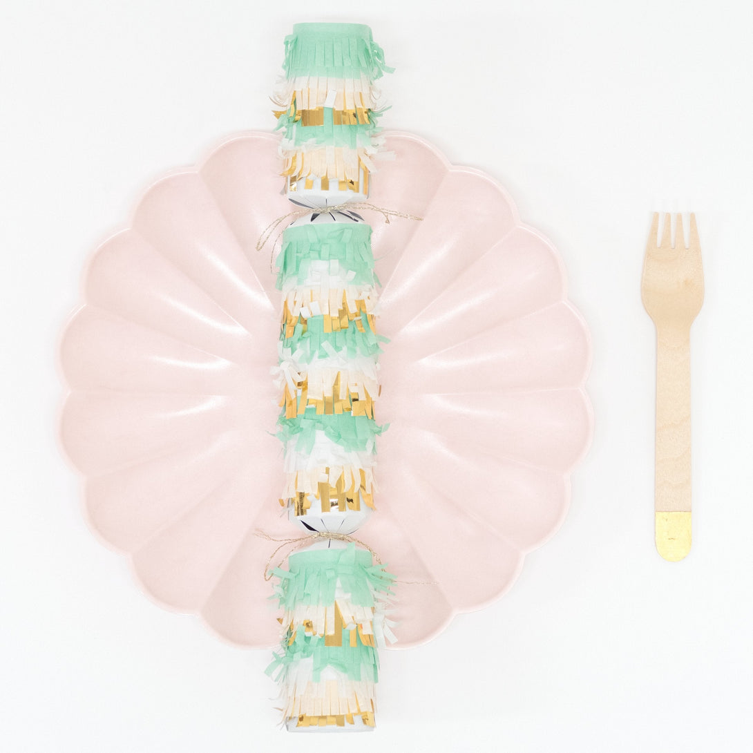 Pastel Fringe Medium Crackers