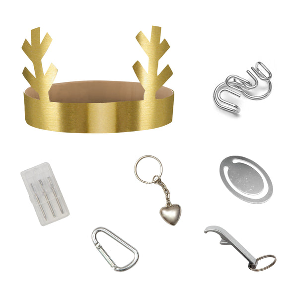 Leaping Reindeer Medium Crackers Image2