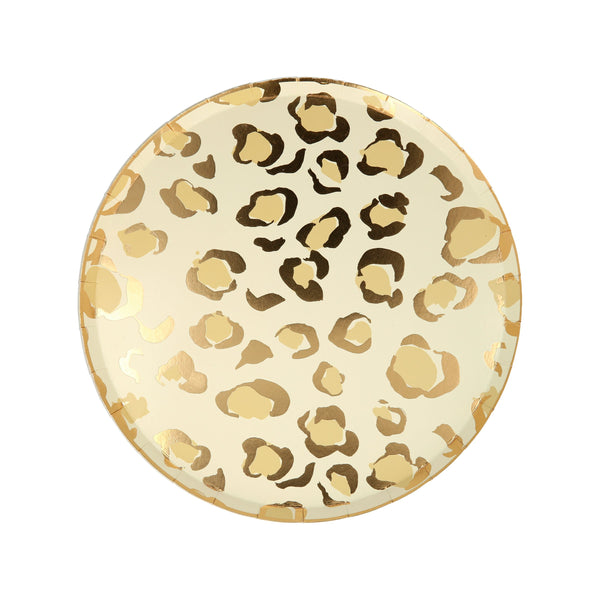 Our animal print side plates are fabulous paper plates for a safari party. Image5