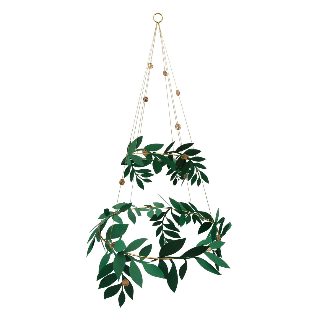 Festive Foliage Chandelier