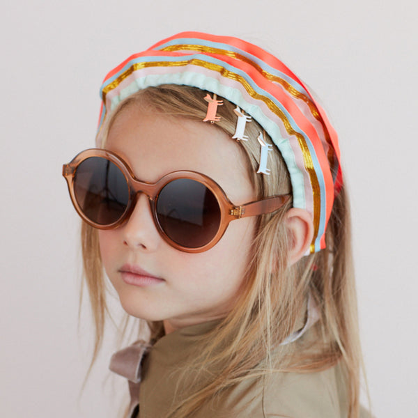 Our colourful sausage dog hair slides are on trend hair accessories for kids. Image5