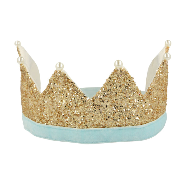 Look like royalty with our gold crown, perfect for a princess  birthday party. Image3