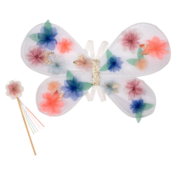 Organza Flower Wings & Wand Image5